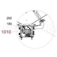 Sėklos srauto daviklis HORSCH 60018843 RowControl KPN NO M18
