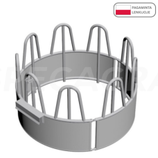 Šėrykla lauko 9 vietų 1 rulono cinkuota W01-M11/9