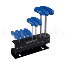 Šešiakampis T-formos raktas su kūgine galva King Tony