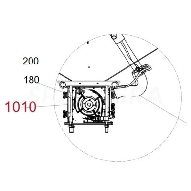 Sėklos srauto daviklis HORSCH 60018843 RowControl KPN NO M18 Sėklos srauto daviklis HORSCH 60018843 RowControl KPN NO M18