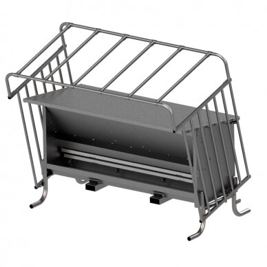 Šėrykla veršelių 2,5m, 1125L cinkuota 50319 1
