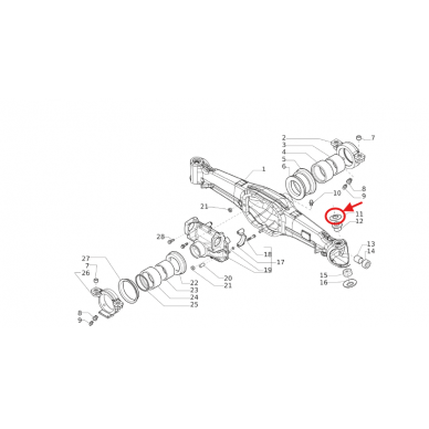 Sferinė poveržlė 128633 SU50207 1 Sferinė poveržlė 128633 SU50207 1