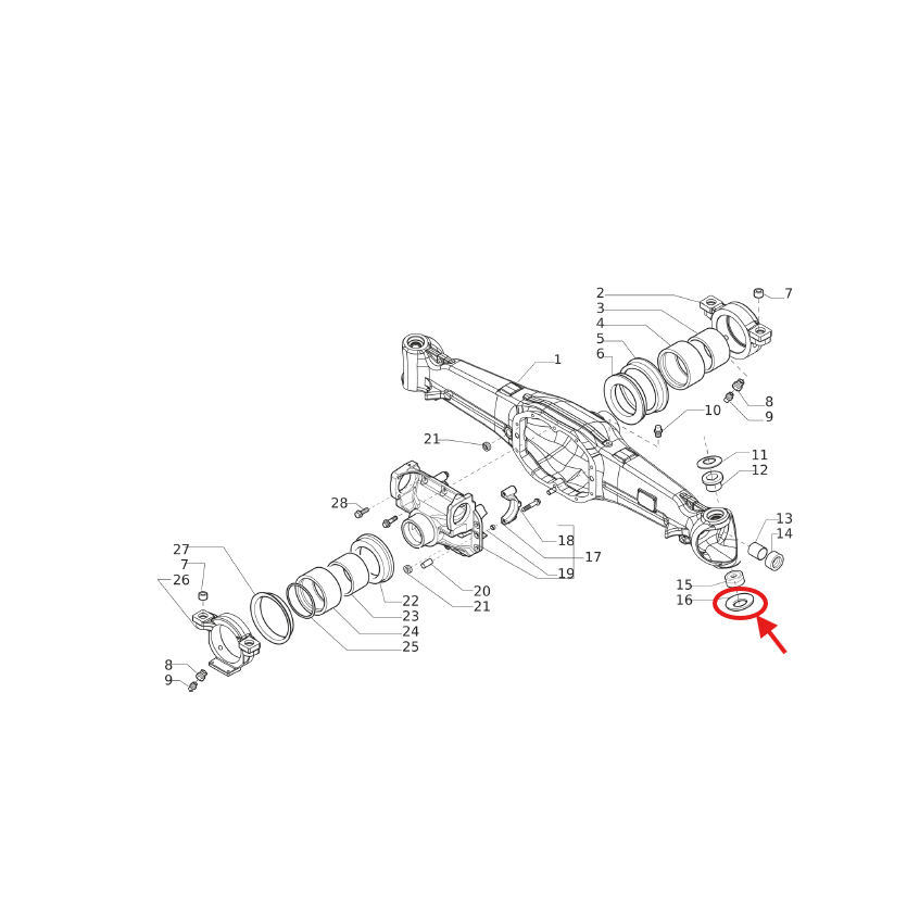 Sferinė poveržlė 128630 SU50206 1