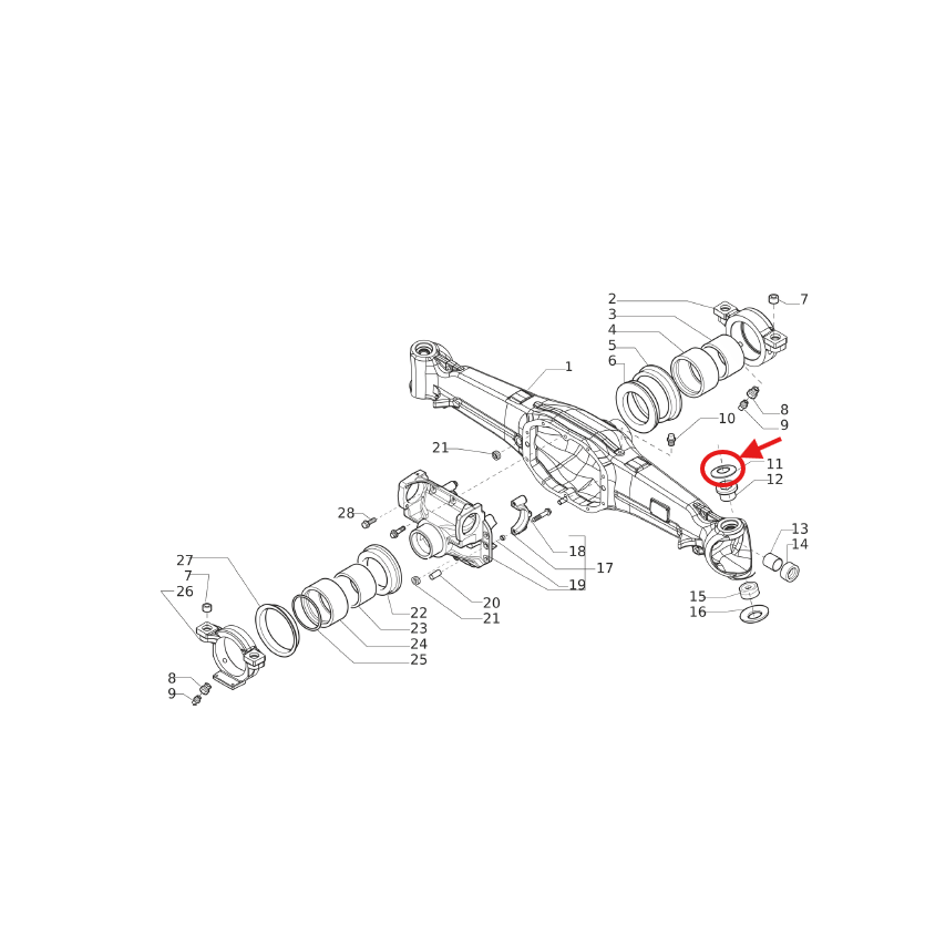 Sferinė poveržlė 128633 SU50207 1