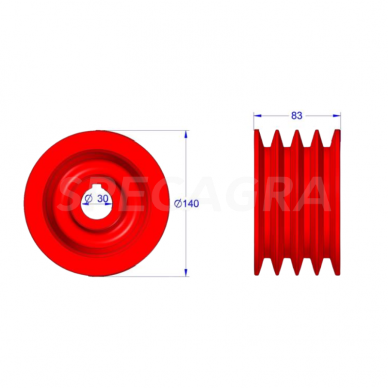 Skriemulys mažas 105.02.12.00 1