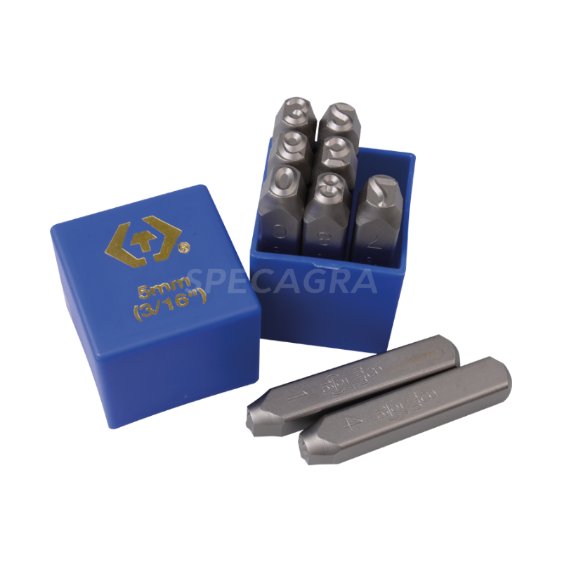 Skaičių iškalėjas 5.0mm 9vnt (išmušėjas) King Tony