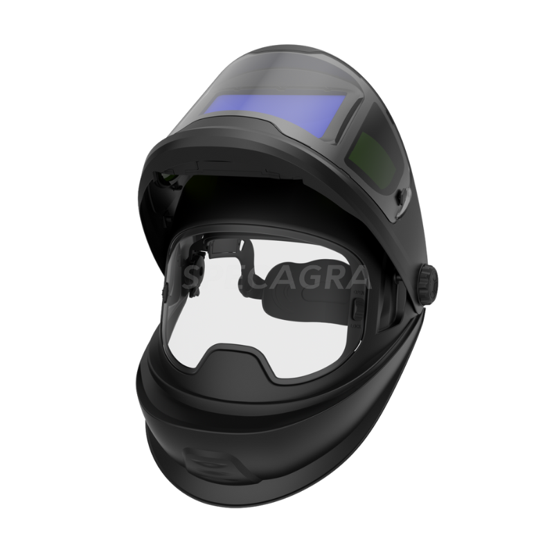 Skydelis suvirintojo atverčiamas su automatiniu filtru 1 Skydelis suvirintojo atverčiamas su automatiniu filtru 1
