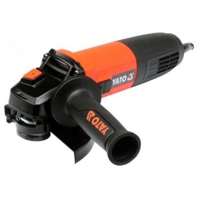 Kampinis šlifuoklis 125mm 850W, YATO Kampinis šlifuoklis 125mm 850W, YATO