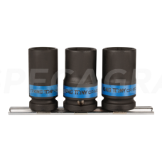 Smūginių galvučių rinkinys 1/2 17-19-21 King Tony