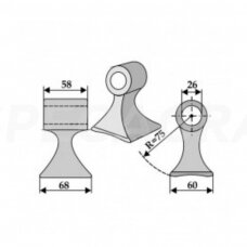 Smulkinimo plaktukas 63-RM-800