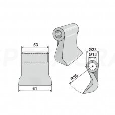 Smulkinimo plaktukas 63-RM-98