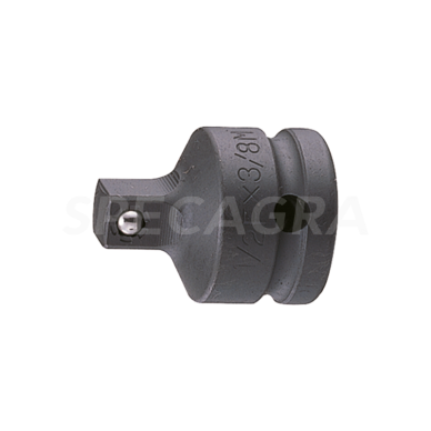 Smūginis adapteris 1/2"F x 3/8"M KING TONY Smūginis adapteris 1/2"F x 3/8"M KING TONY