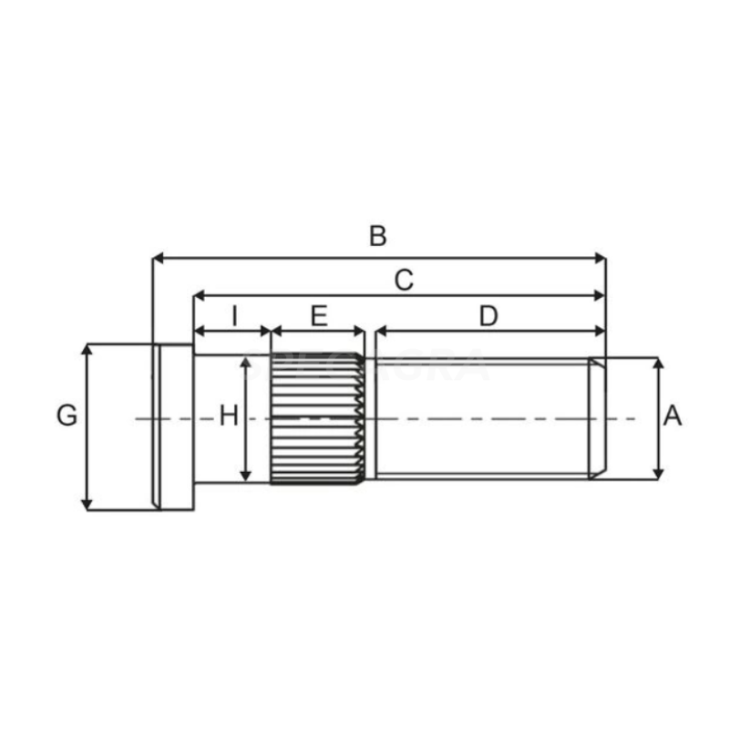 Smeigė M18x1,5 903C18L1 POD-KOS-000100 1 Smeigė M18x1,5 903C18L1 POD-KOS-000100 1