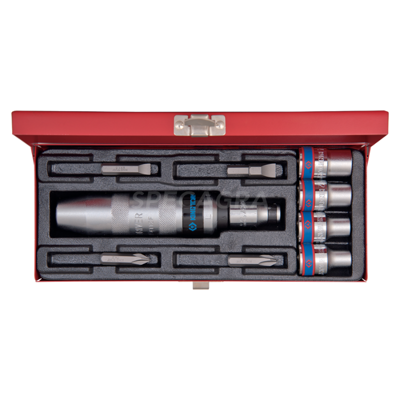 Smūginis atsuktuvas 10vnt King Tony