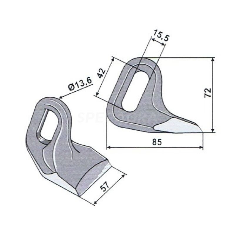 Smulkinimo plaktukas 63-SPH-92 1 Smulkinimo plaktukas 63-SPH-92 1