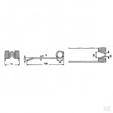 Spyruoklė 8214211 Claas 0540036 1