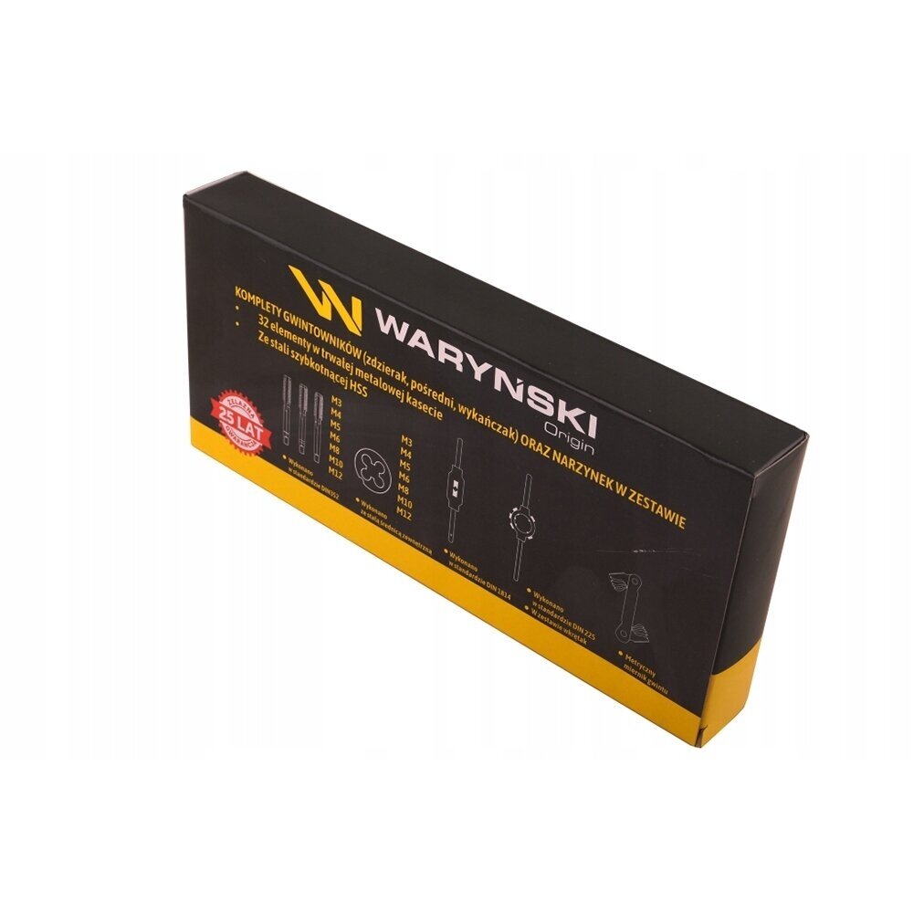 Sriegiklių komplektas M3-M12 HSS 32 2 Sriegiklių komplektas M3-M12 HSS 32 2