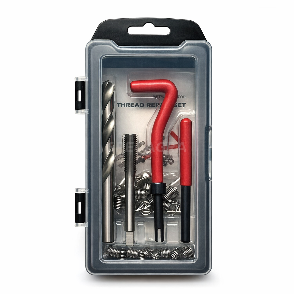 Sriegio taisymo rinkinys M10x1.25 (15vnt) Sriegio taisymo rinkinys M10x1.25 (15vnt)