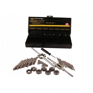 Sriegiklių komplektas M3-M12 HSS 32 1 Sriegiklių komplektas M3-M12 HSS 32 1