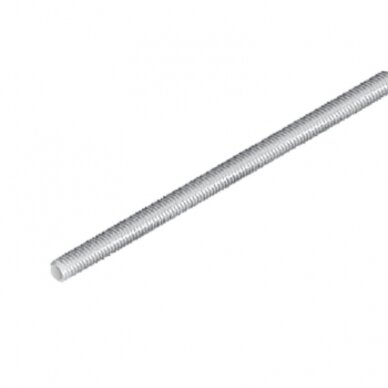 Srieginis strypas M6-Zn /8.8DIN975/1m Srieginis strypas M6-Zn /8.8DIN975/1m