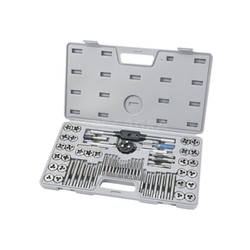 Sriegiklių ir sriegpjovių rinkinys(M3-M12)SAE{60vnt} Sriegiklių ir sriegpjovių rinkinys(M3-M12)SAE{60vnt}