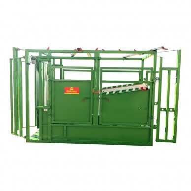 Staklės veterinarinės PM2400 su kanopų priežiūra ir svėrimu 31593/31594/31595