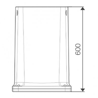 Stovas girdyklai plastikinis 60cm P1130567 2