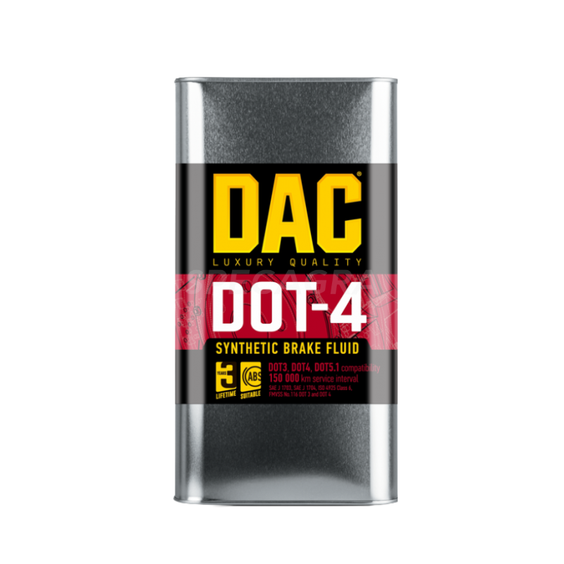 Stabdžių skystis DOT-4 5L.