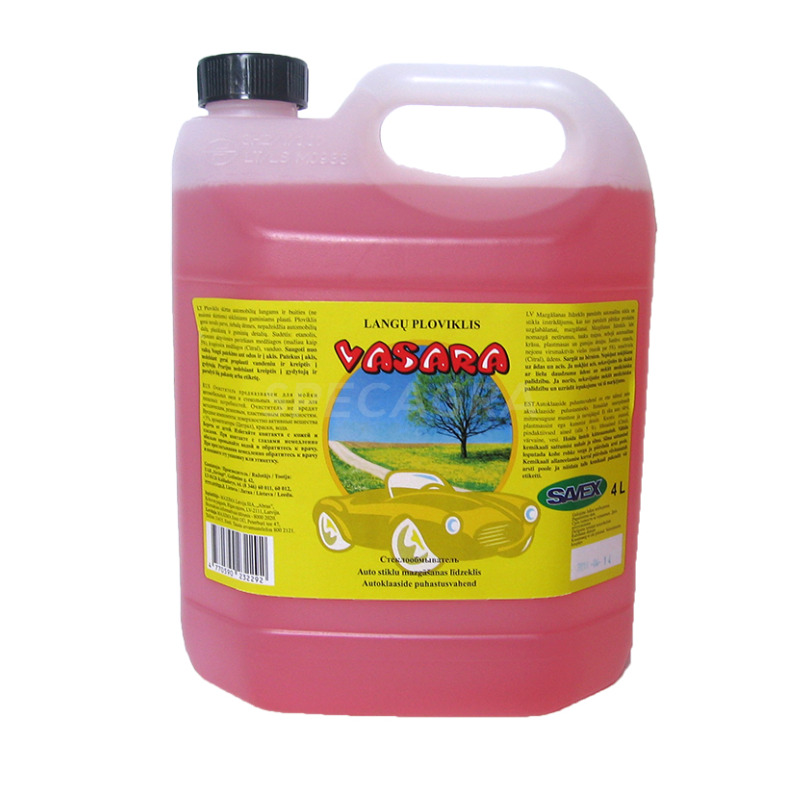 Stiklų ploviklis vasara 4L