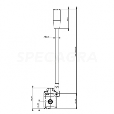 Svirties keltuvas IMSL3047NL 24DZS 2
