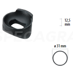 Tarpinė kranui 0000/0473 (analog. Delaval 968900-01) 31mm 1