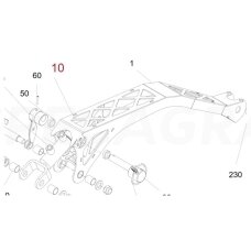 Technologinių vėžių laikiklis HORSCH 60029912 TurboDisc III
