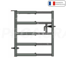 Teleskopiniai vartai 0.70/1.15m 5 vamzdžių