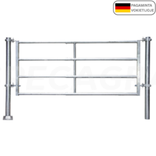 Teleskopiniai vartai 3/4m 4 vamzdžių 323022