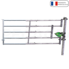 Teleskopiniai vartai 5/6m 5 vamzdžių su išima girdyklai 1151707-1151716