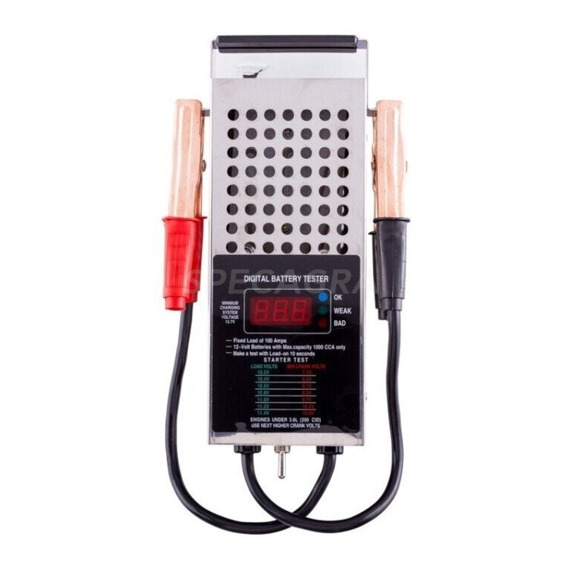 Akumuliatorinis baterijos testeris, skaitmeninis 2V.BT-05