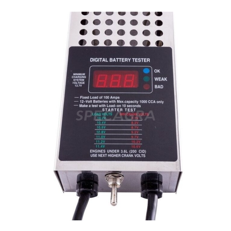 Akumuliatorinis baterijos testeris, skaitmeninis 2V.BT-05 1