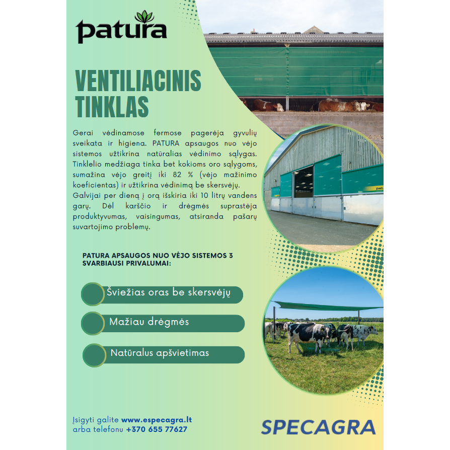 Tinklas ventiliacinis 1,5m F15/HP mažo pralaidumo (10%) 1 Tinklas ventiliacinis 1,5m F15/HP mažo pralaidumo (10%) 1