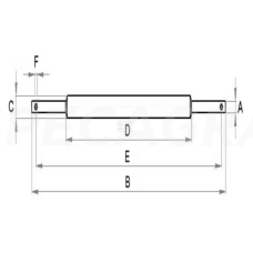 Traukimo ašis apatinė SA4528KR