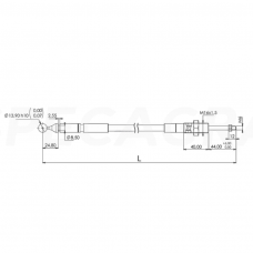 Troselis 3000mm IMCWB3000 D018-C1X3000