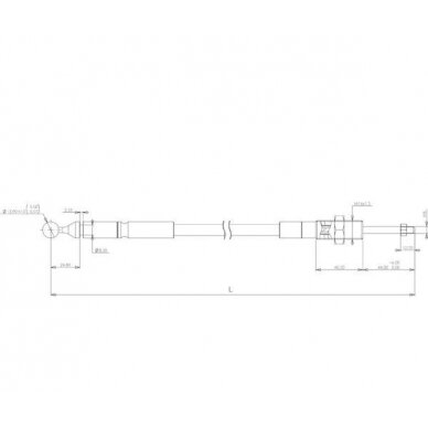 Troselis 1500mm IMCWB1500 1