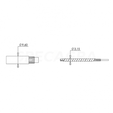 Troselis 3000mm IMCWB3000 D018-C1X3000 1