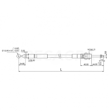 Troselis 3000mm IMCWB3000 D018-C1X3000