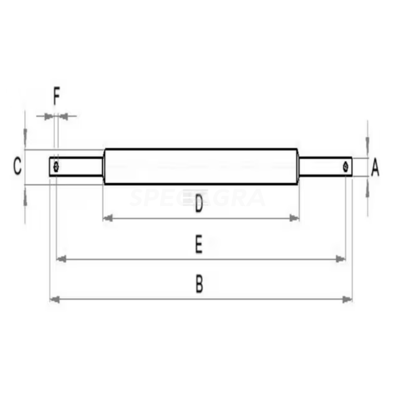 Traukimo ašis apatinė SA4528KR 1