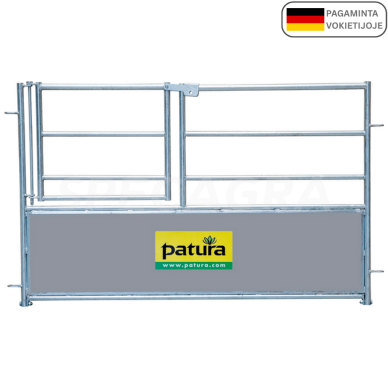 Tvora ėriukų gardelui su varteliais1.65x0.92m su plast. uždengimu 370196