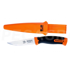 Universalus peilis su dviejų komponentų rankena Bahco