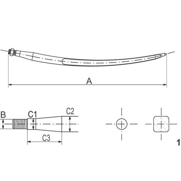 Universalus dantis 5193-FT68N 1