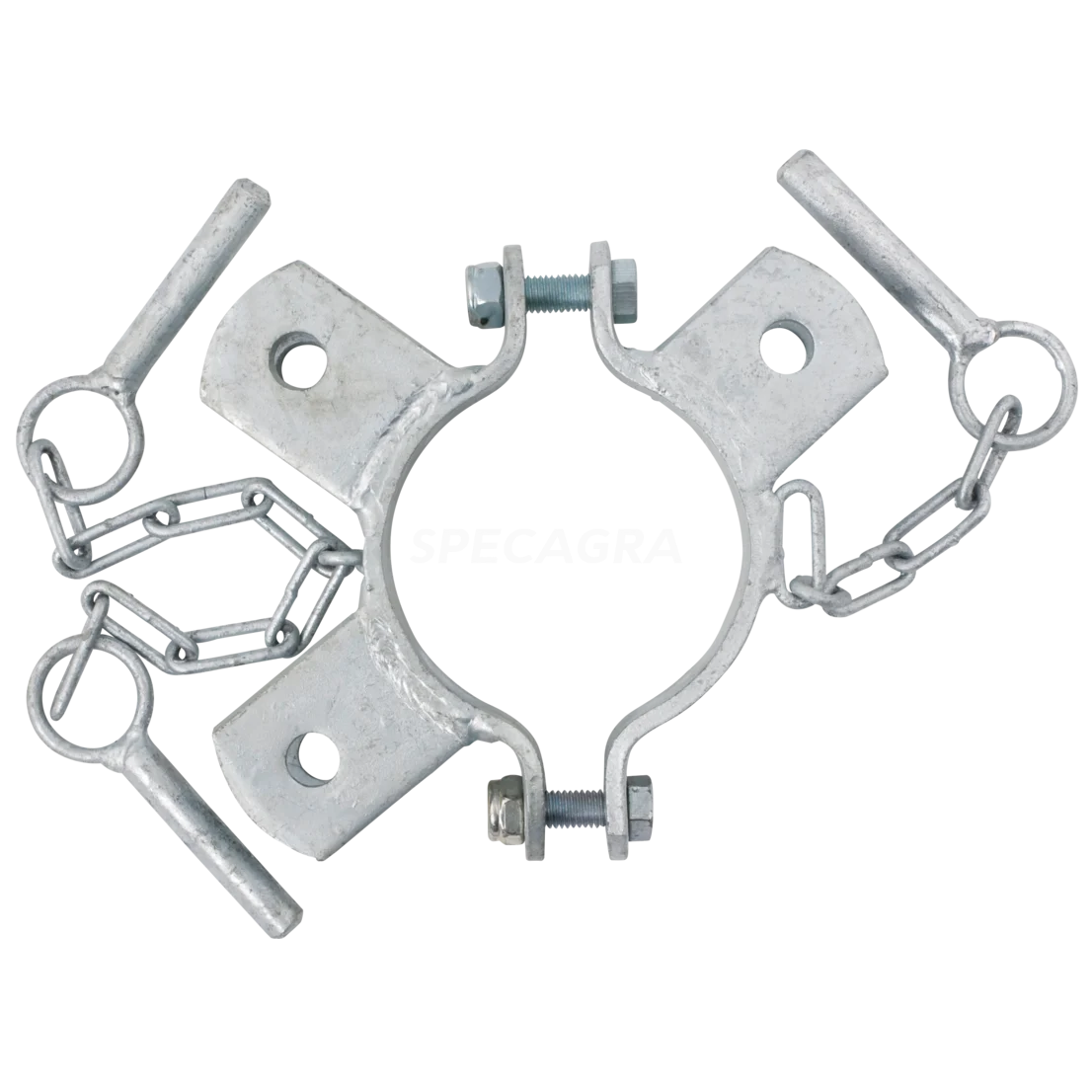 Užraktas su 3 kilpomis 303483 102mm Užraktas su 3 kilpomis 303483 102mm