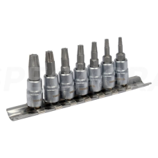 Užlūžusių varžtų išsukėjų rinkinys(7vnt.)1/4'' TORX
