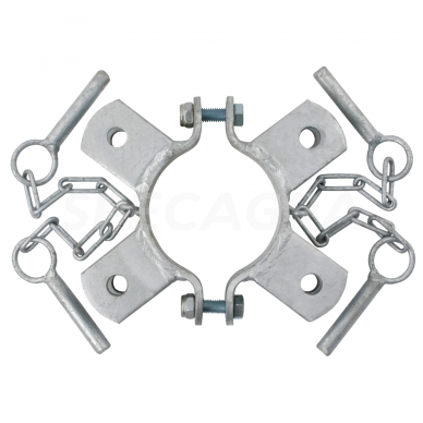 Užraktas su 4 kilpomis 303484 102mm